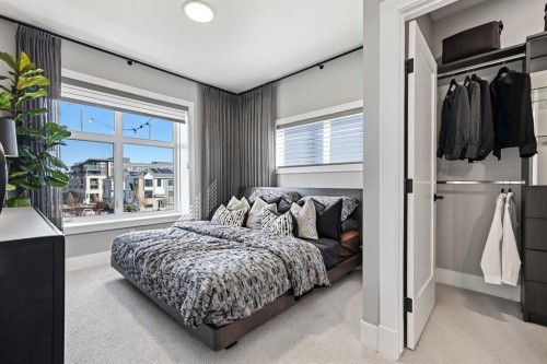 113-595 Mahogany Road Se, Calgary, AB - Indoor Photo Showing Bedroom