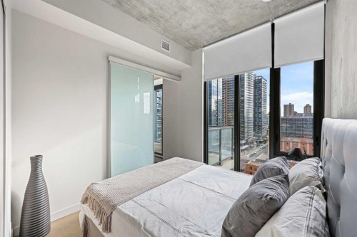 507-1010 6 Street Sw, Calgary, AB - Indoor Photo Showing Bedroom