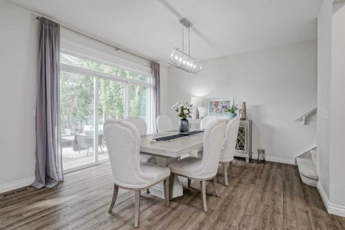 310 Mahogany Manor Se, Calgary, AB - Indoor Photo Showing Dining Room