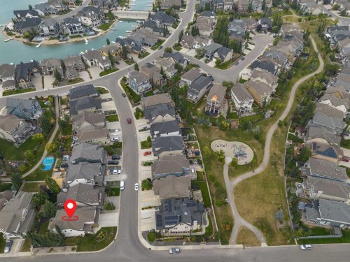 310 Mahogany Manor Se, Calgary, AB -  With Body Of Water