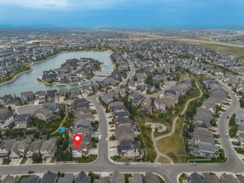 310 Mahogany Manor Se, Calgary, AB - Outdoor With Body Of Water With View