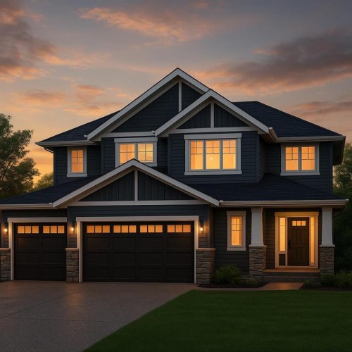 69 Lakes Estates Circle, Strathmore, AB - Outdoor With Facade