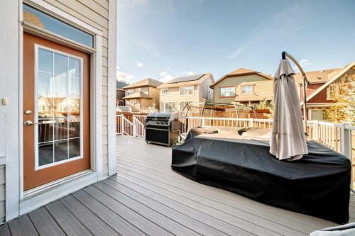 10 Riviera Place, Cochrane, AB - Outdoor With Deck Patio Veranda With Exterior