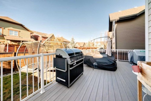 10 Riviera Place, Cochrane, AB - Outdoor With Deck Patio Veranda With Exterior