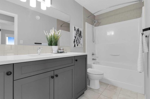 168 Masters Crescent Se, Calgary, AB - Indoor Photo Showing Bathroom
