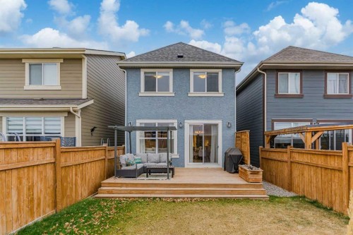 168 Masters Crescent Se, Calgary, AB - Outdoor With Deck Patio Veranda