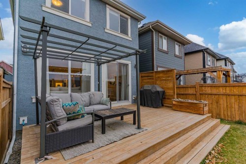 168 Masters Crescent Se, Calgary, AB - Outdoor With Deck Patio Veranda With Exterior