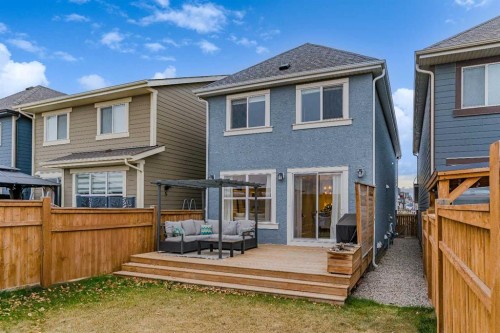 168 Masters Crescent Se, Calgary, AB - Outdoor With Deck Patio Veranda