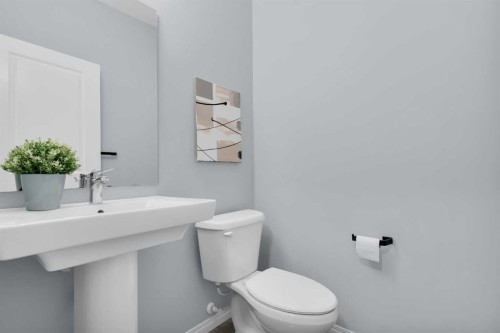 168 Masters Crescent Se, Calgary, AB - Indoor Photo Showing Bathroom