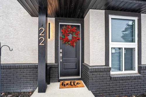 22 Hunters Gate, Okotoks, AB - Outdoor With Exterior