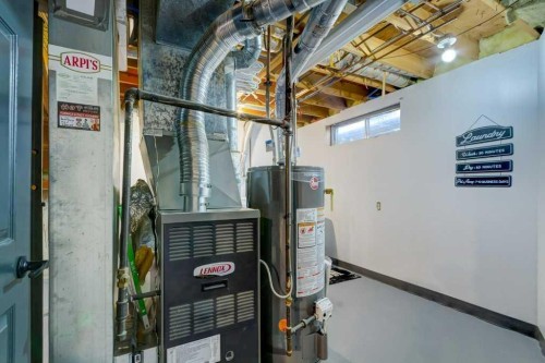 22 Hunters Gate, Okotoks, AB - Indoor Photo Showing Basement