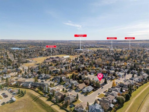 220 Sunset Place, Okotoks, AB - Outdoor With View