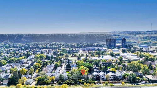3652 8 Avenue Nw, Calgary, AB - Outdoor With View