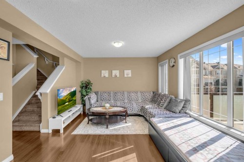 206 Cityscape Lane Ne, Calgary, AB - Indoor Photo Showing Living Room