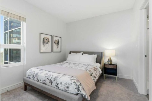 804-910 5 Avenue Sw, Calgary, AB - Indoor Photo Showing Bedroom