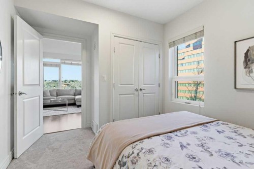 804-910 5 Avenue Sw, Calgary, AB - Indoor Photo Showing Bedroom