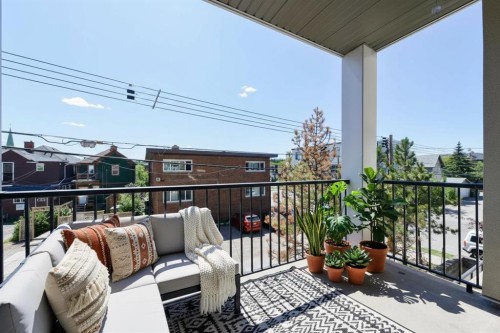 207-1108 15 Street Sw, Calgary, AB - Outdoor With Balcony With Exterior