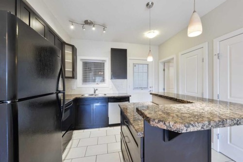 207-1108 15 Street Sw, Calgary, AB - Indoor Photo Showing Kitchen With Upgraded Kitchen