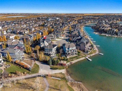 151 Mahogany Bay Se, Calgary, AB - Outdoor With Body Of Water With View