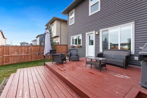68 Morgan Street, Cochrane, AB - Outdoor With Deck Patio Veranda With Exterior