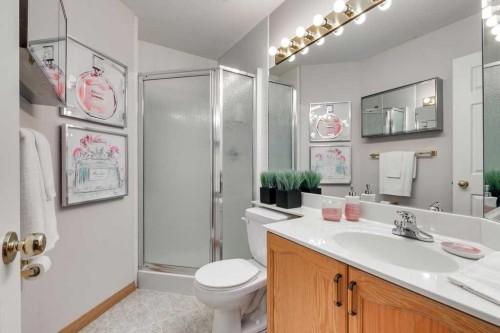 133 Chaparral Ridge Point Se, Calgary, AB - Indoor Photo Showing Bathroom