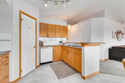 133 Chaparral Ridge Point Se, Calgary, AB - Indoor Photo Showing Kitchen With Double Sink