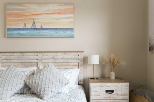 701-250 Fireside View, Cochrane, AB - Indoor Photo Showing Bedroom