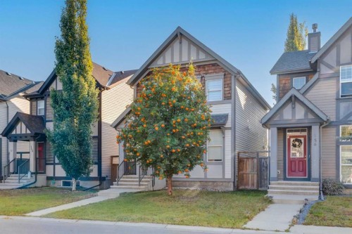 152 New Brighton Grove Se, Calgary, AB - Outdoor With Facade