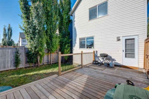 152 New Brighton Grove Se, Calgary, AB - Outdoor With Deck Patio Veranda With Exterior