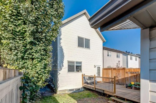 152 New Brighton Grove Se, Calgary, AB - Outdoor With Deck Patio Veranda With Exterior