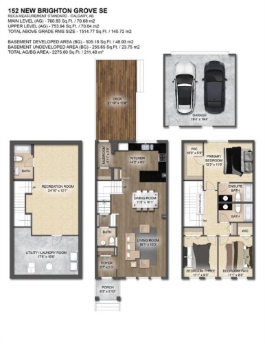 152 New Brighton Grove Se, Calgary, AB - Other