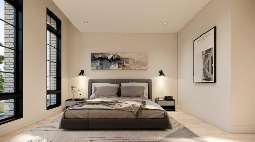 224 18A Street Nw, Calgary, AB - Indoor Photo Showing Bedroom