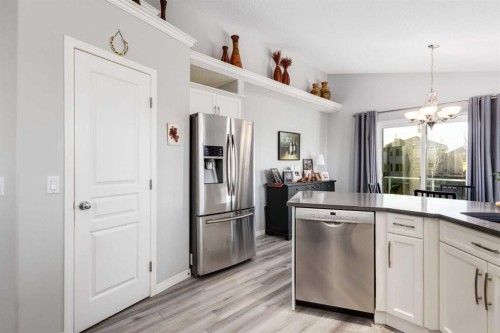 138 West Creek Springs, Chestermere, AB - Indoor Photo Showing Kitchen With Stainless Steel Kitchen