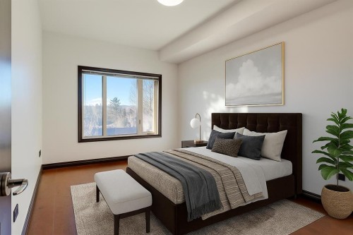 403-3810 43 Street Sw, Calgary, AB - Indoor Photo Showing Bedroom