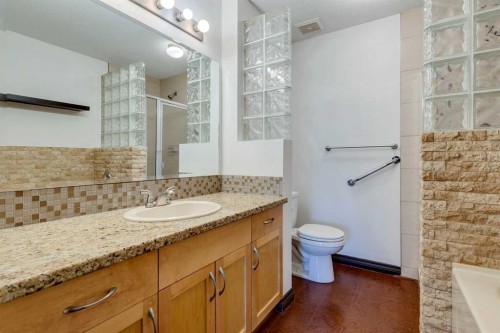 403-3810 43 Street Sw, Calgary, AB - Indoor Photo Showing Bathroom