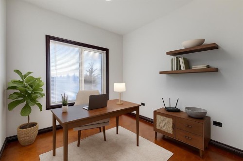 403-3810 43 Street Sw, Calgary, AB - Indoor Photo Showing Office