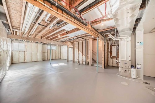 111 Mercado Crescent Se, Calgary, AB - Indoor Photo Showing Basement