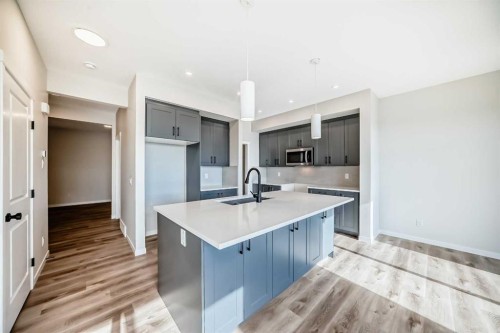 111 Mercado Crescent Se, Calgary, AB - Indoor Photo Showing Kitchen With Upgraded Kitchen