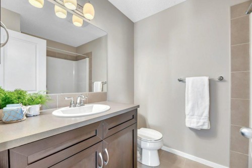 65 Marine Drive Se, Calgary, AB - Indoor Photo Showing Bathroom