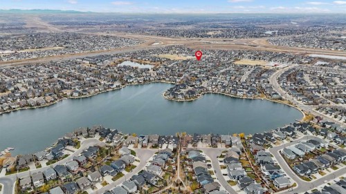 134 Autumn Gardens Se, Calgary, AB - Outdoor With Body Of Water With View