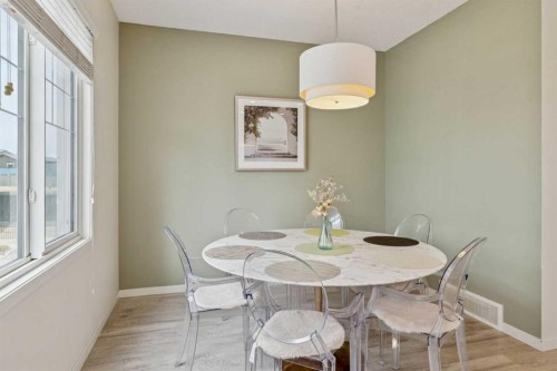 305 Nolanlake Villas Nw, Calgary, AB - Indoor Photo Showing Dining Room