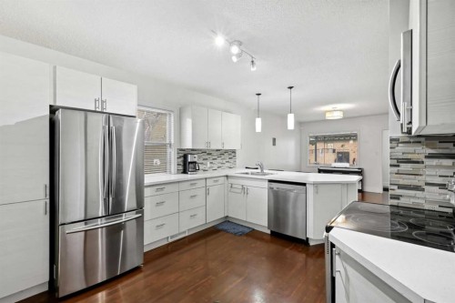 230 8A Street Ne, Calgary, AB - Indoor Photo Showing Kitchen With Upgraded Kitchen