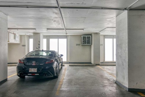 3201-1122 3 Street Se, Calgary, AB - Indoor Photo Showing Garage