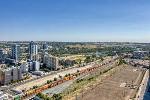 3201-1122 3 Street Se, Calgary, AB - Outdoor With View