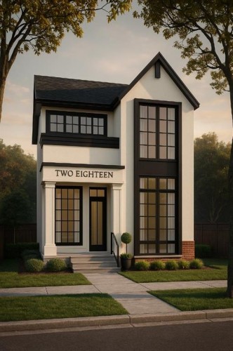 218 19 Avenue Nw, Calgary, AB - Outdoor With Facade