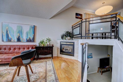 1501 3 Street Nw, Calgary, AB - Indoor With Fireplace