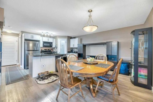 3101-2781 Chinook Winds Drive Sw, Airdrie, AB - Indoor Photo Showing Dining Room