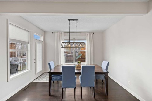 40 Chaparral Valley Green Se, Calgary, AB - Indoor Photo Showing Dining Room