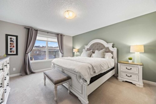 40 Chaparral Valley Green Se, Calgary, AB - Indoor Photo Showing Bedroom