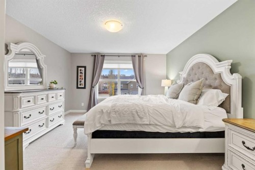 40 Chaparral Valley Green Se, Calgary, AB - Indoor Photo Showing Bedroom